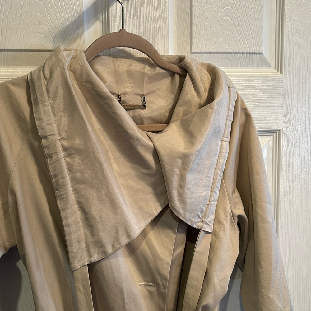 Diane Vin Furstenberg rain jacket